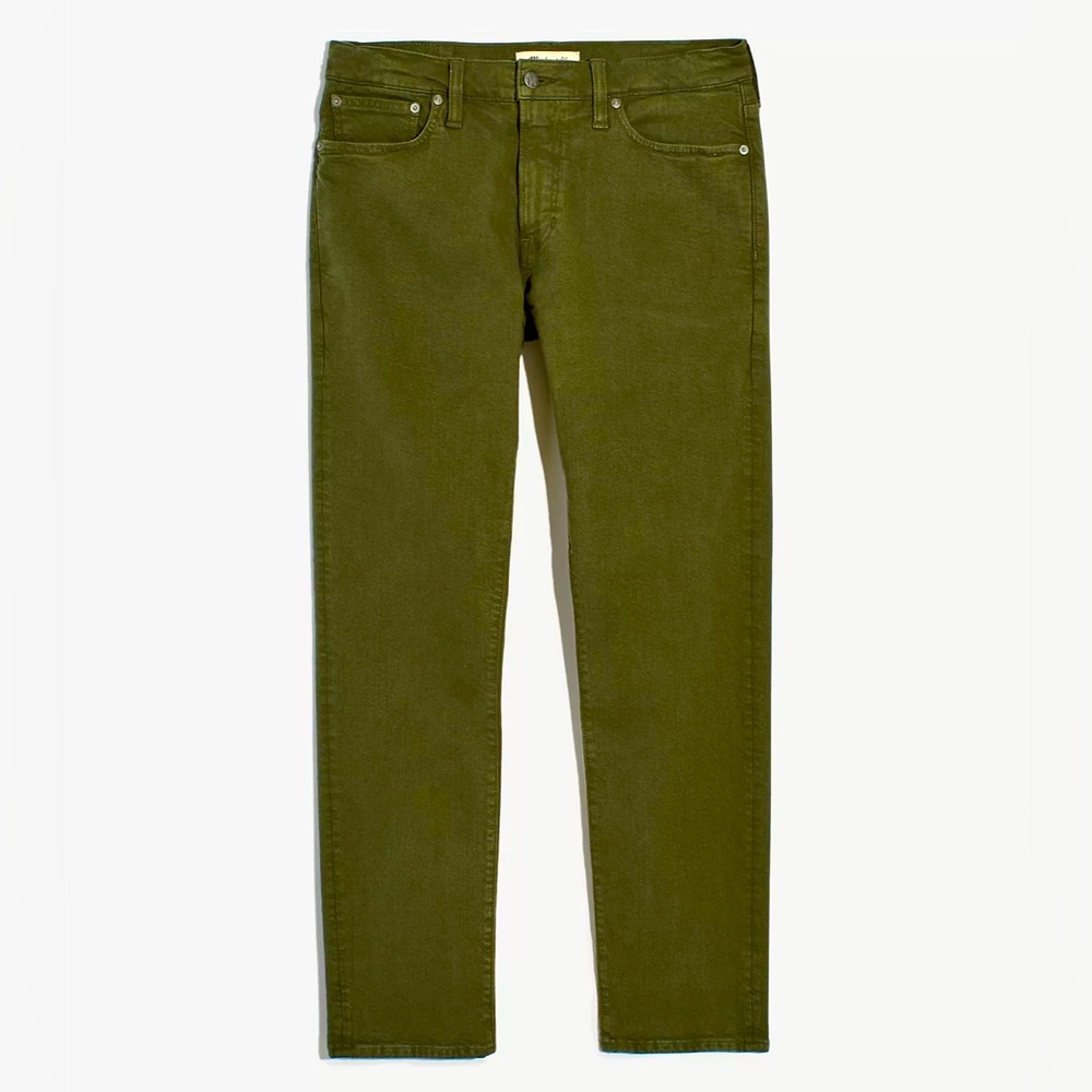 NWT Madewell Garment Dyed Jeans for Men. Size 34x30
